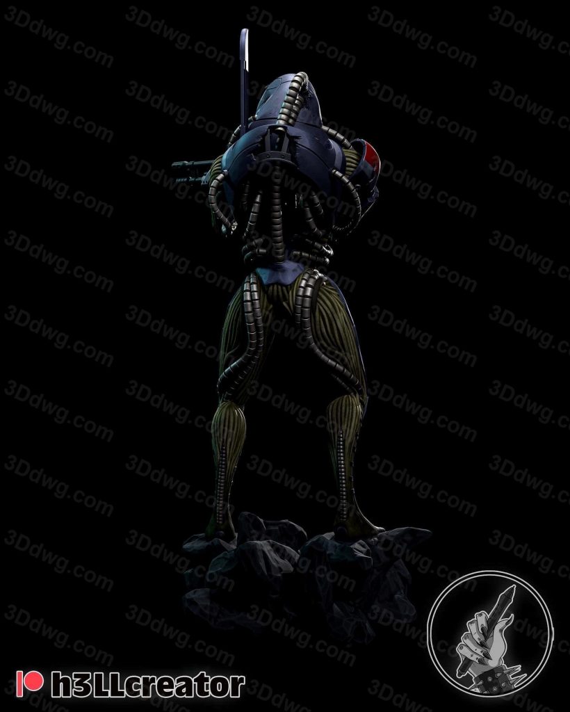 图片[2]-H3LL 质量效应 军团狙击-P站图纸收藏馆