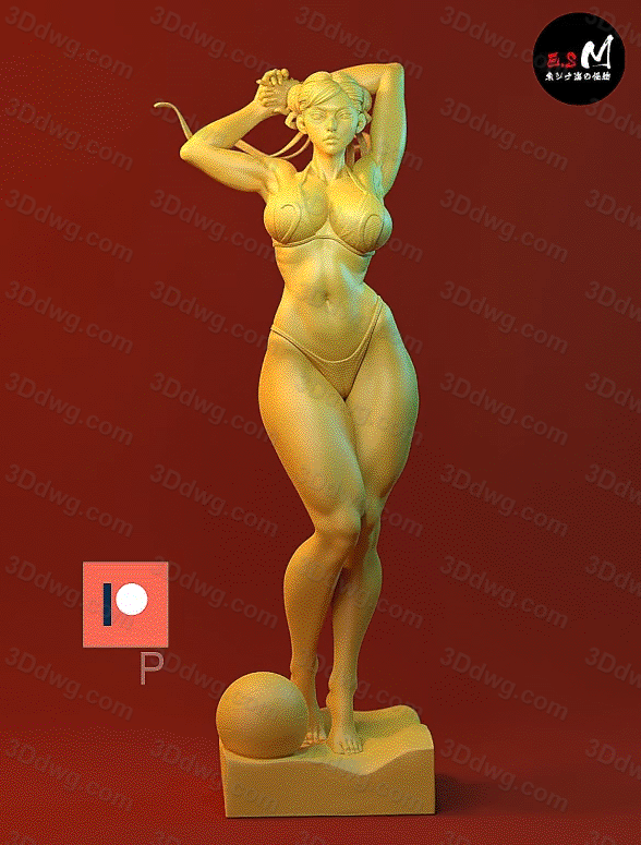 ESMonster 街头霸王 春丽-P站图纸收藏馆