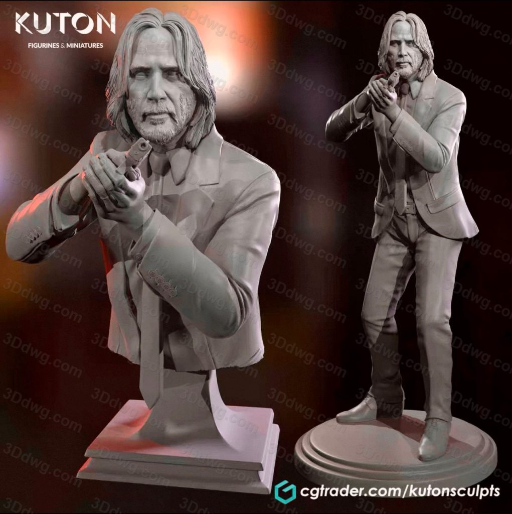 KUTON 疾速追杀 约翰·威克-P站图纸收藏馆