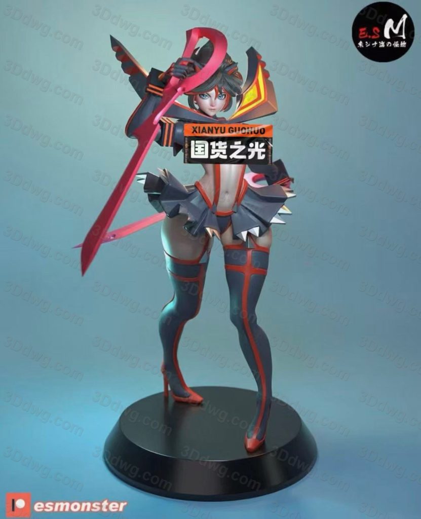 ESMonster 斩服少女 缠流子-P站图纸收藏馆