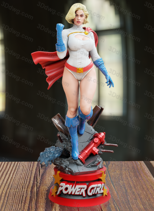 BrunoArt3D DC漫画 神力女超人-P站图纸收藏馆