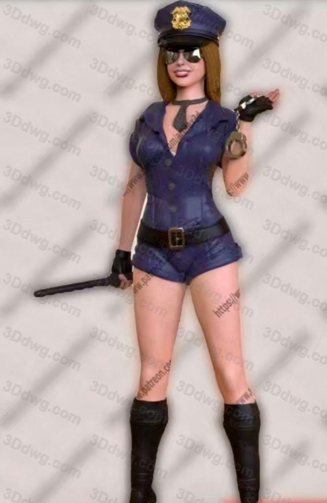 Artifex3d 女警察-P站图纸收藏馆