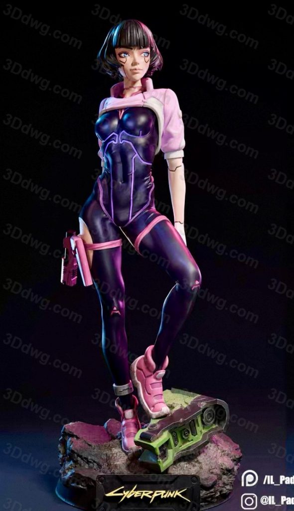 Il_Paddyy 赛博朋克2077 萨沙-P站图纸收藏馆