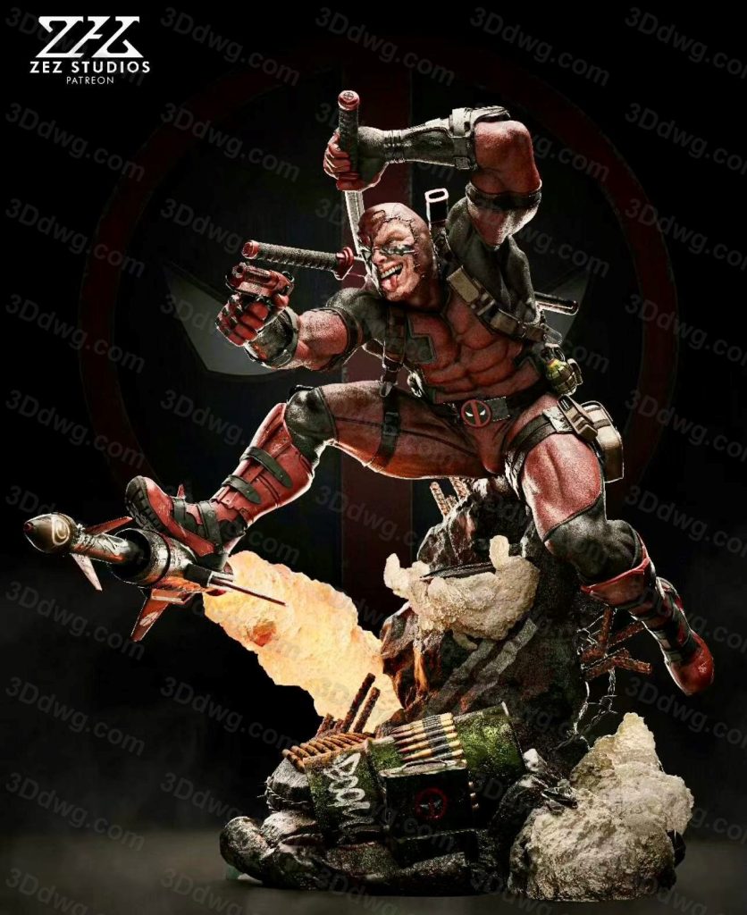 ZEZ STUDIOS 漫威 死侍-P站图纸收藏馆