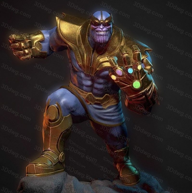 Cardoso 漫威 复仇者联盟 灭霸-P站图纸收藏馆