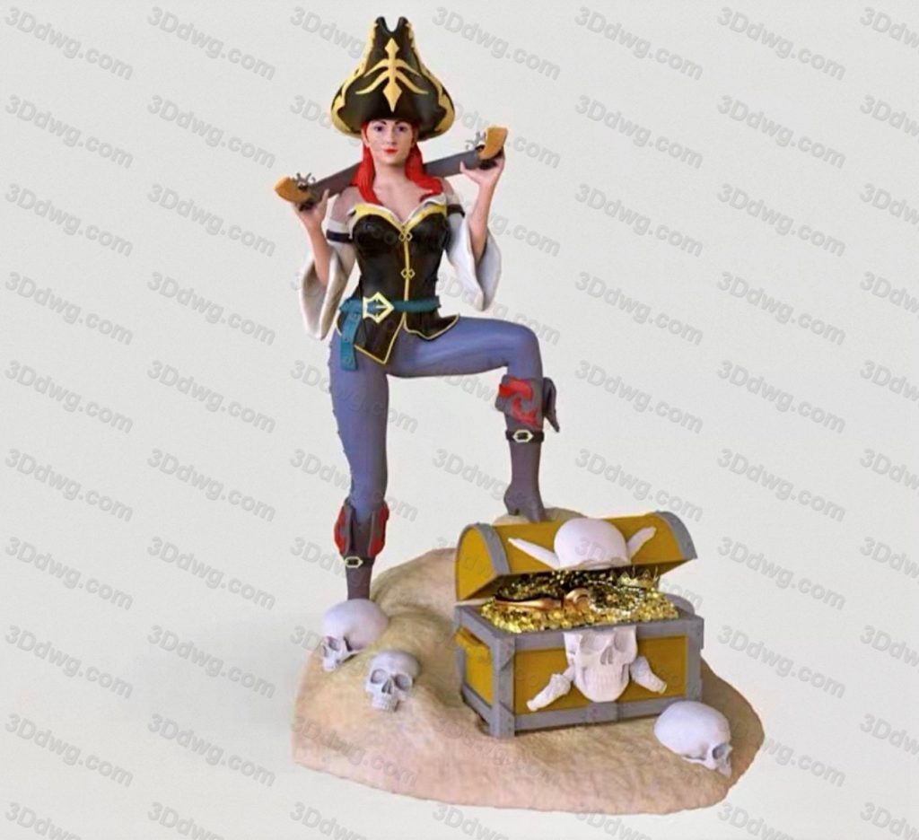 Artifex3d 英雄联盟 幸运小姐-P站图纸收藏馆