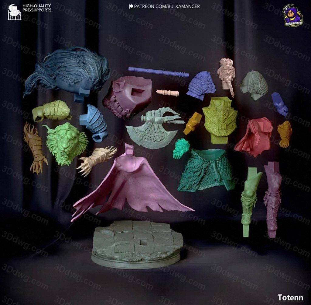 图片[2]-Bulkamancer 艾尔登法环 葛孚雷-P站图纸收藏馆