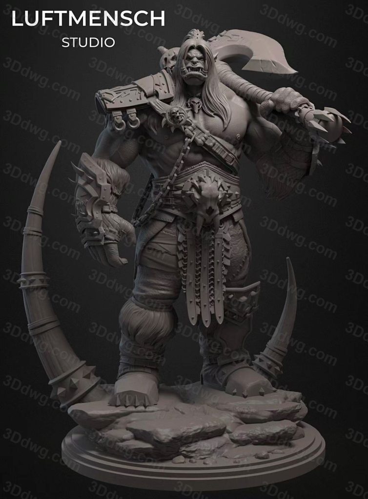 LuftMensch 魔兽世界 加尔鲁什·地狱咆哮-P站图纸收藏馆