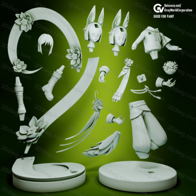 图片[2]-GrayWorld 原神 巡林官提纳里-P站图纸收藏馆