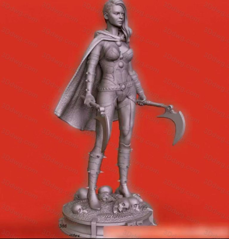 Artifex3d DC漫画 正义联盟 格蕾尔-P站图纸收藏馆