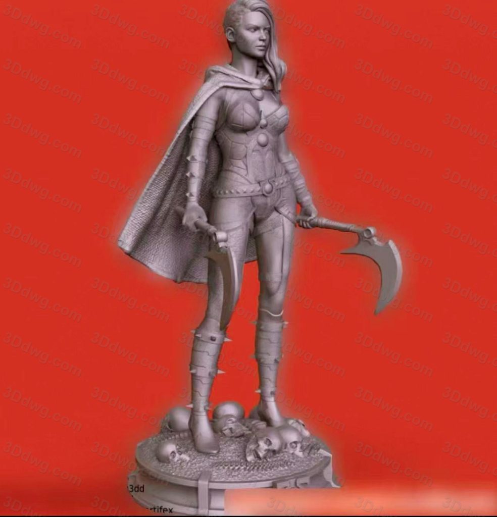 Artifex3d DC漫画 正义联盟 格蕾尔-P站图纸收藏馆