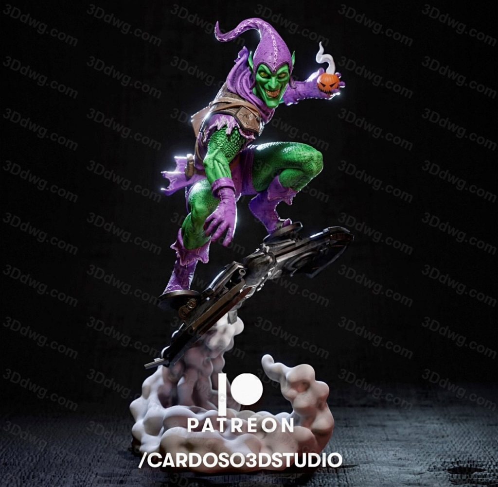 Cardoso 漫威 蜘蛛侠 绿魔-P站图纸收藏馆