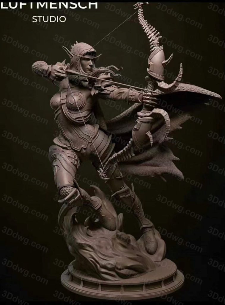 LuftMensch 魔兽世界 风行者 希尔瓦娜斯-P站图纸收藏馆