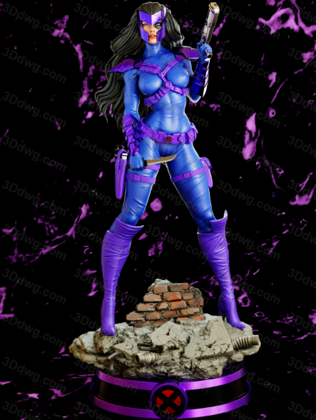 BrunoArt3D 漫威 超级争霸战 多米诺-P站图纸收藏馆