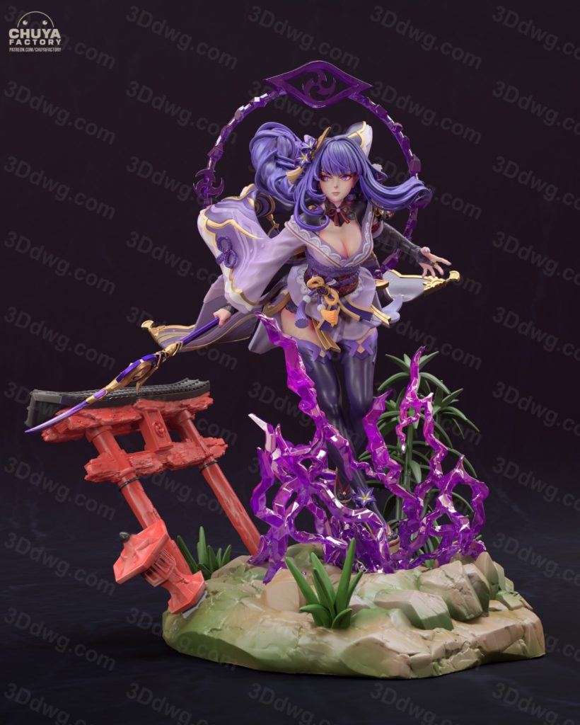 Chuya Factory 原神 雷电将军-P站图纸收藏馆