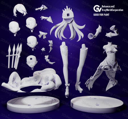 图片[2]-GrayWorld 原神 断罪之皇女 菲谢尔-P站图纸收藏馆