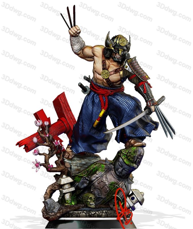 Geek MB 漫威 金刚狼 武士之战-P站图纸收藏馆