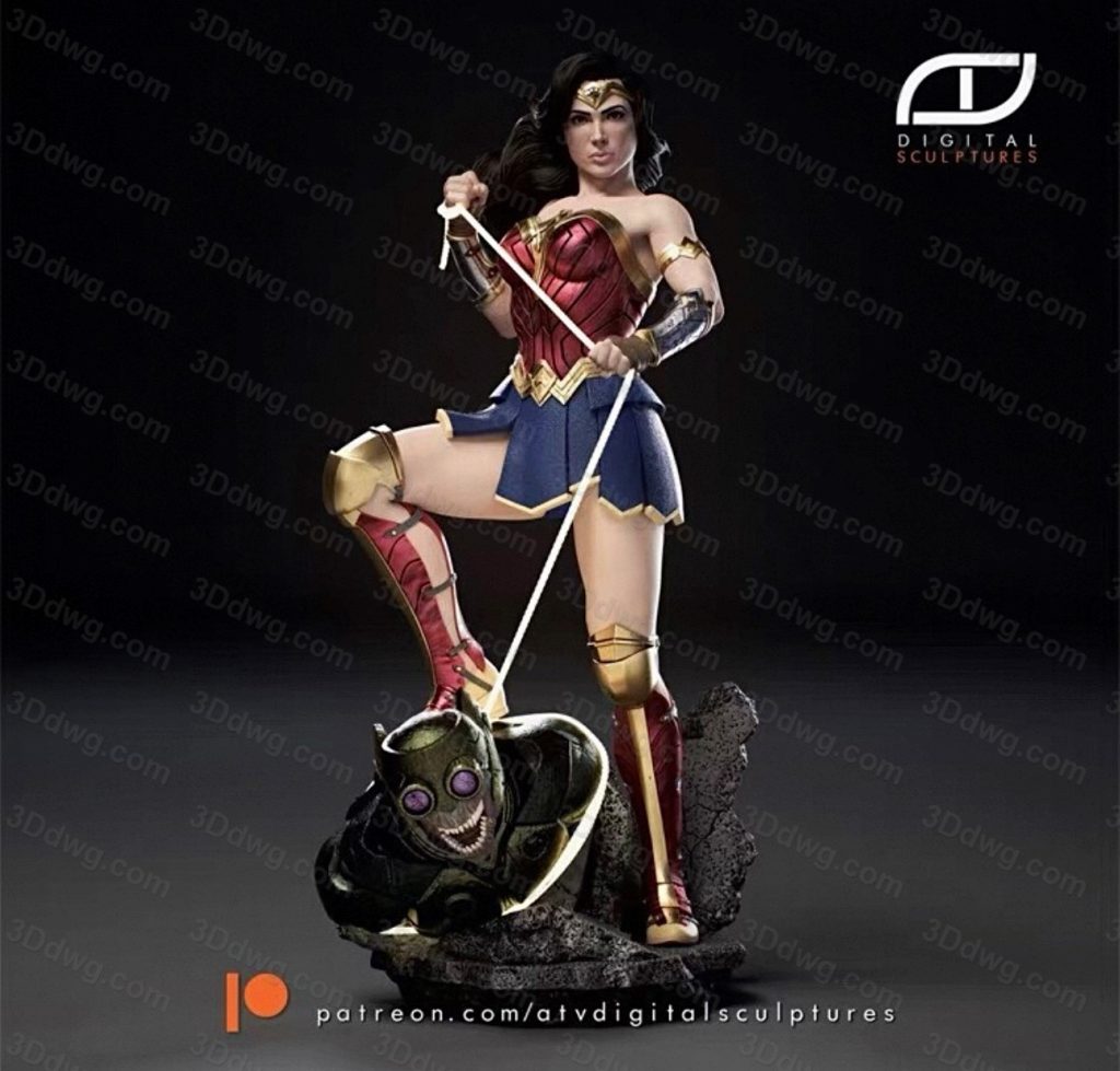 ATV DC漫画 神奇女侠-P站图纸收藏馆