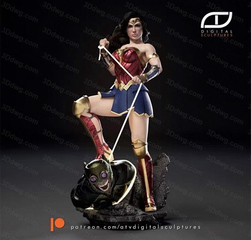 ATV DC漫画 神奇女侠-P站图纸收藏馆