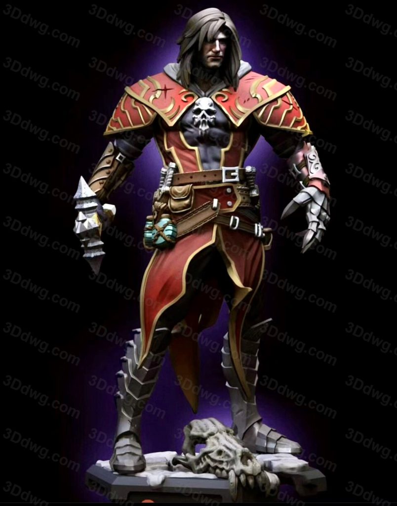 Dragun Studios 恶魔城 暗影之王 加百列·贝尔蒙特-P站图纸收藏馆