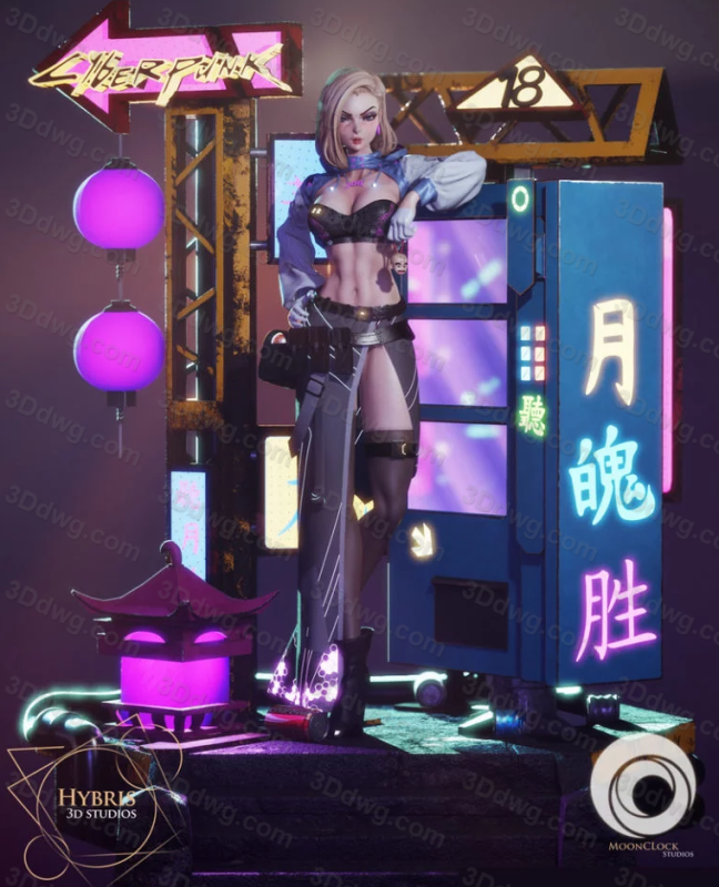 Hybris 龙珠 人造人17号-P站图纸收藏馆