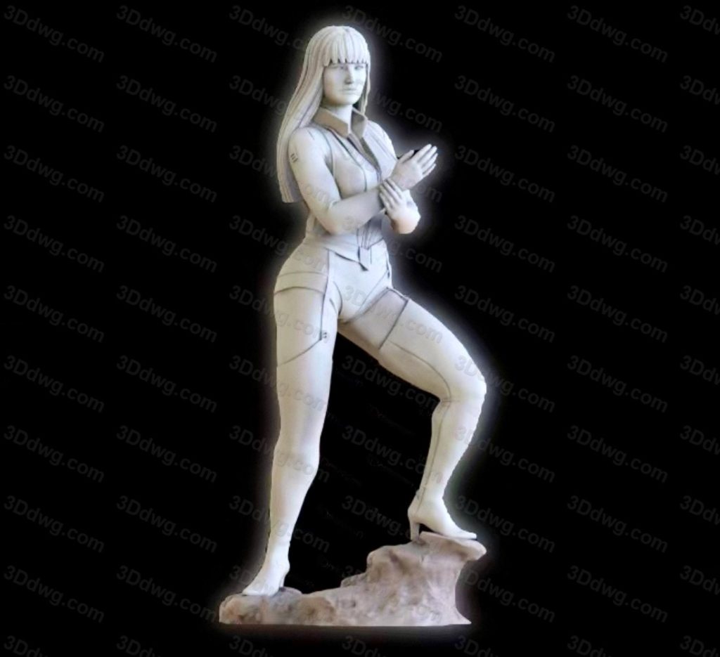 Artifex3d DC漫画 守望者 Silk Spectre-P站图纸收藏馆