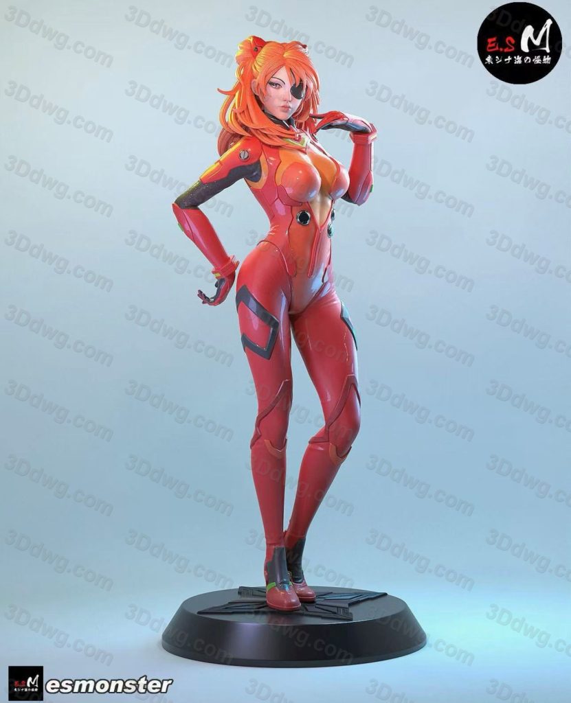 ESMonster 新世纪福音战士 明日香-P站图纸收藏馆