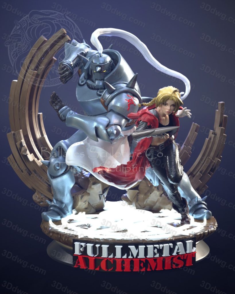 Geek MB 钢之炼金术师 爱德华·艾尔利克-P站图纸收藏馆