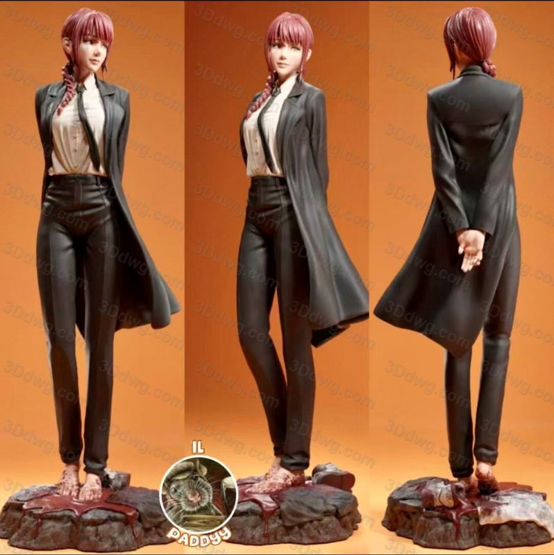 Il_Paddyy 电锯人 玛奇玛-P站图纸收藏馆