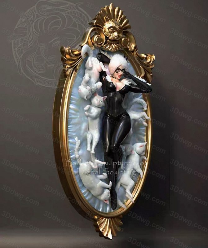 Geek MB 漫威 蜘蛛侠 黑猫-P站图纸收藏馆