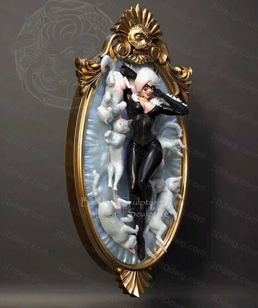 Geek MB 漫威 蜘蛛侠 黑猫-P站图纸收藏馆