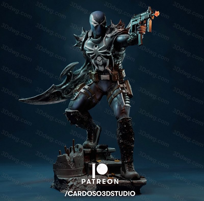 Cardoso 漫威 毒液 毒液特工-P站图纸收藏馆