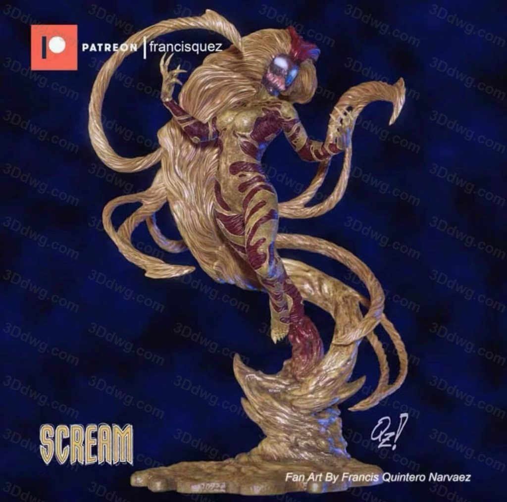 Francis Quez 漫威 绝对屠杀 嚎叫-P站图纸收藏馆