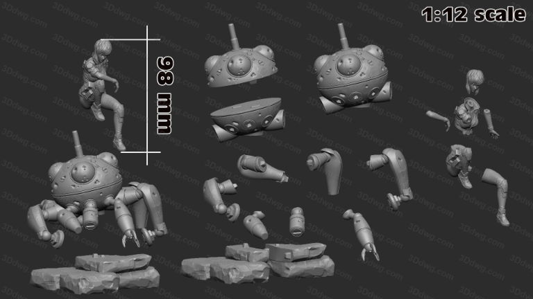 图片[2]-H3LL 攻壳机动队 草剃元子-P站图纸收藏馆