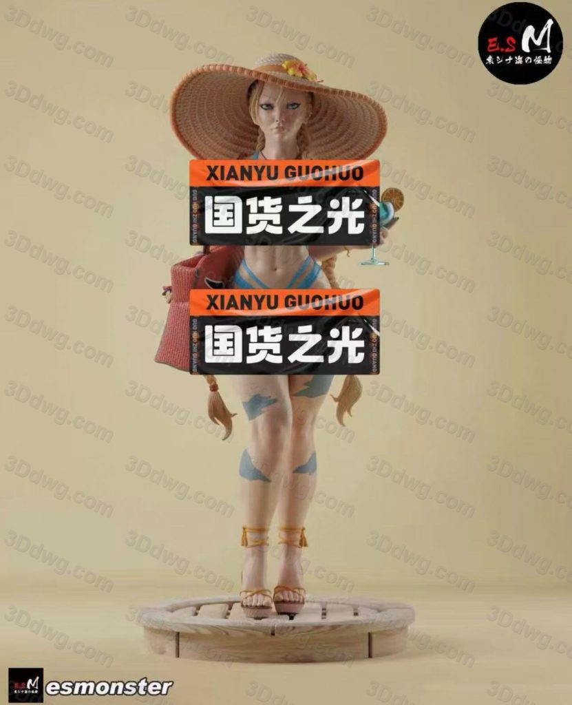 ESMonster 街头霸王 嘉米·怀特-P站图纸收藏馆