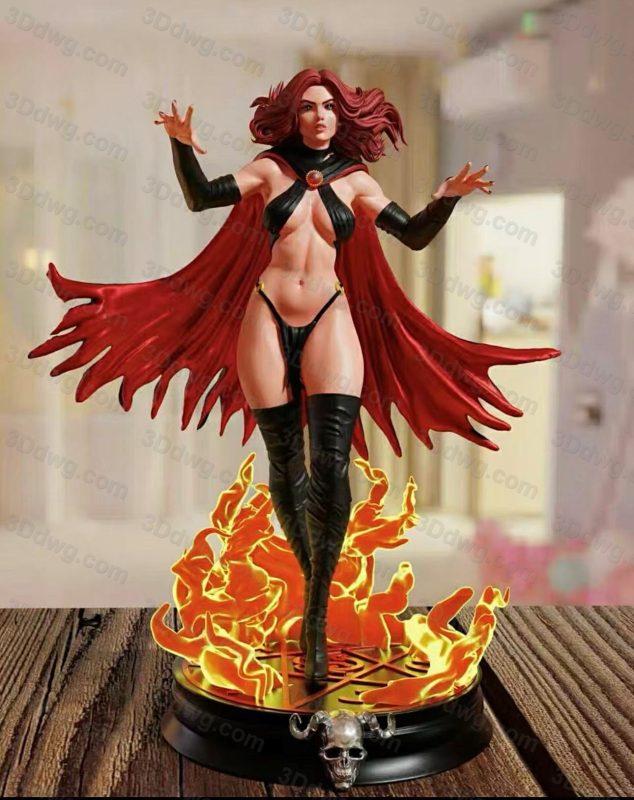 BrunoArt3D 漫威 X战警 玛德琳·普赖尔-P站图纸收藏馆