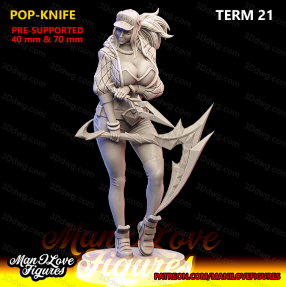 Man I Love 英雄联盟 离群之刺·阿卡丽-P站图纸收藏馆