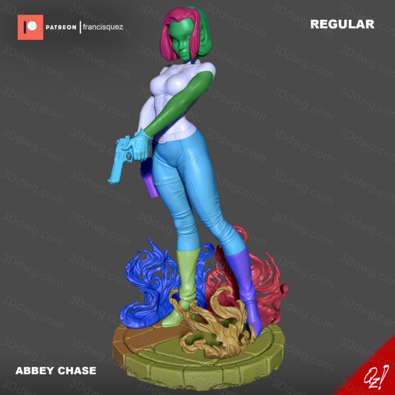 Francis Quez 危险女孩 艾比·琪丝-P站图纸收藏馆