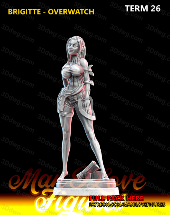 Man I Love 守望先锋 布丽吉塔-P站图纸收藏馆