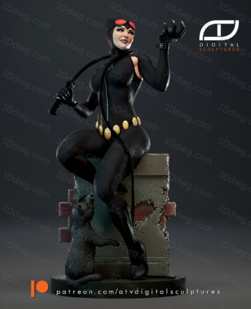 ATV DC漫画 猫女-P站图纸收藏馆