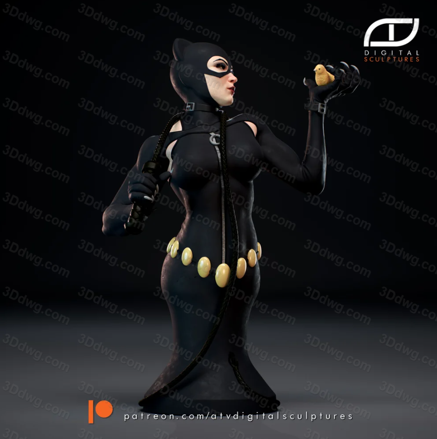 ATV DC漫画 猫女-P站图纸收藏馆