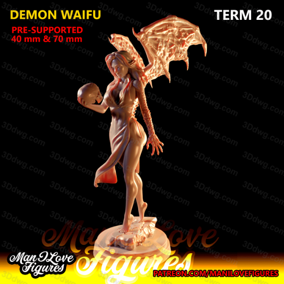 Man I Love 黑暗之女-P站图纸收藏馆