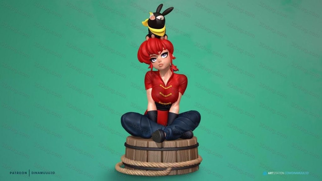 Dinamuuu 3D 乱马-P站图纸收藏馆