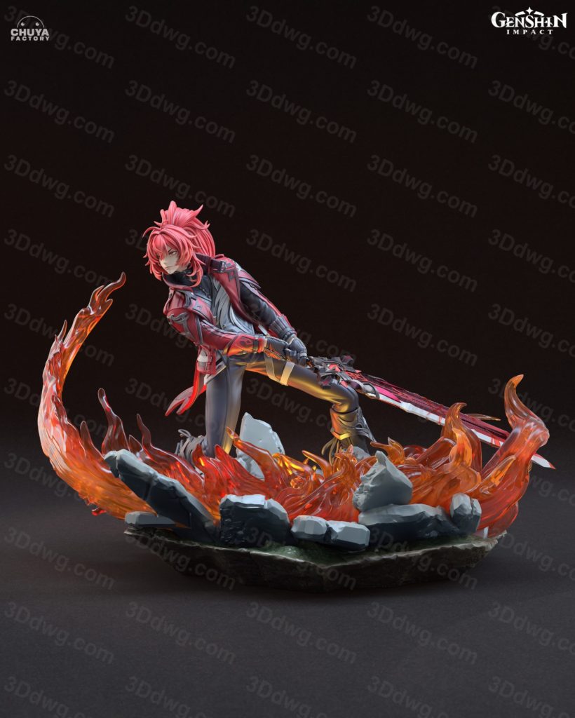 Chuya Factory 原神 迪卢克-P站图纸收藏馆