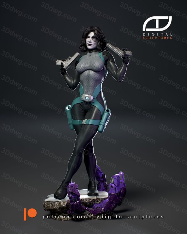 ATV 漫威 死侍 多米诺-P站图纸收藏馆