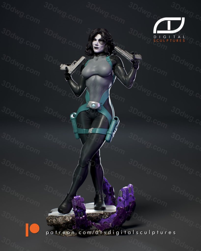 ATV 漫威 死侍 多米诺-P站图纸收藏馆