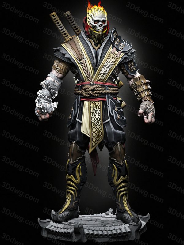 Dragun Studios 真人快打 蝎子-P站图纸收藏馆