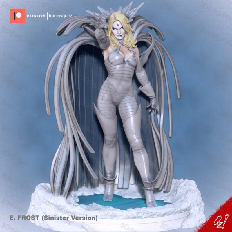 Francis Quez 漫威 白皇后-P站图纸收藏馆