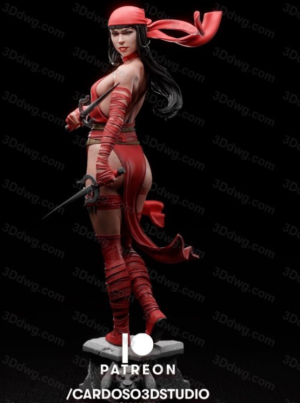 Cardoso 漫威 超胆侠 艾丽卡-P站图纸收藏馆