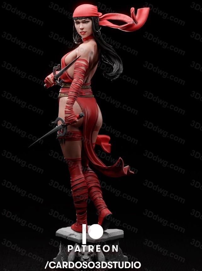 Cardoso 漫威 超胆侠 艾丽卡-P站图纸收藏馆